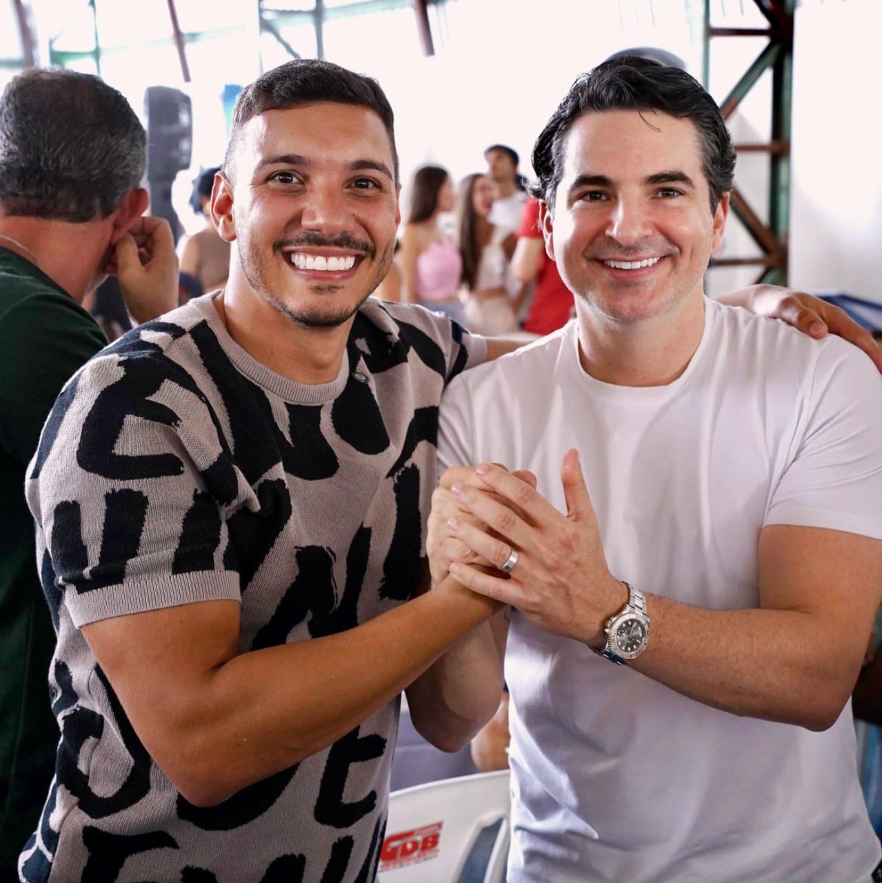 Visita de Gustinho Ribeiro a Malhador reforça aliança com o prefeito Assisinho