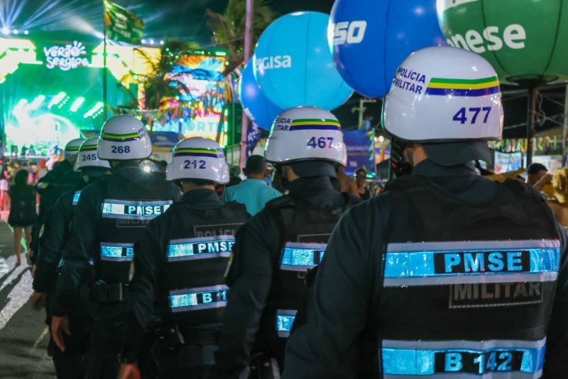 Segurança no Carnaval 2026 em Sergipe